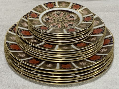 18pcs royal crown derby old - crown,