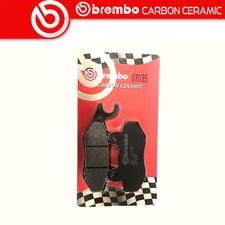 Brembo Carbon Ceramic Front Brake Pads for Peugeot Satelis 250 RS 07>12