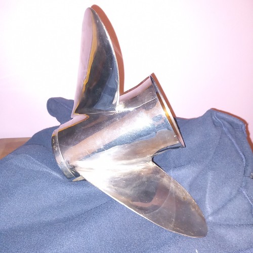 Stainless steel boat propeller - boat,