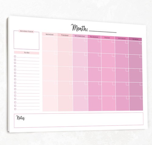 Large undated monthly wall - large,