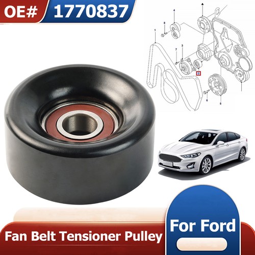 Idler pulley tensioner - idler,