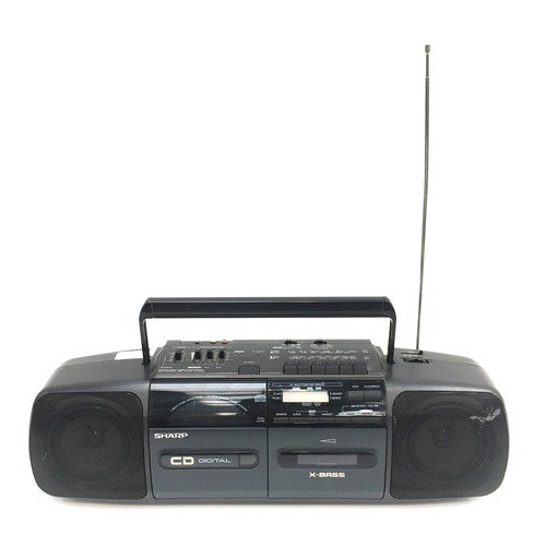 Sharp cd23e retro boombox - qt-cd23e,
