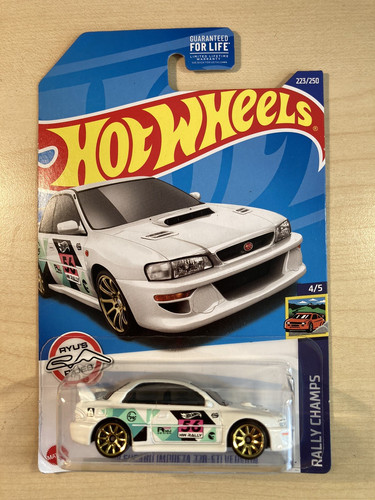Hot wheels subaru impreza - hot,