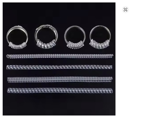 4pcs invisible ring size - 4pcs,