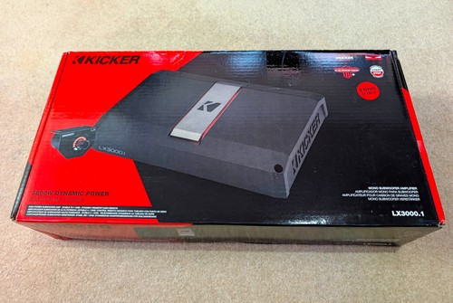 Kicker lx3000 mono - kicker, class-d