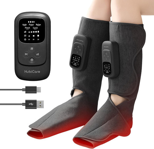 Calf foot massager heat air - massager,