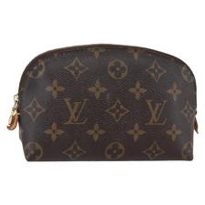 LOUIS VUITTON Monogram Pochette Cosmetic PM Pouch M43998 LV Auth 145530