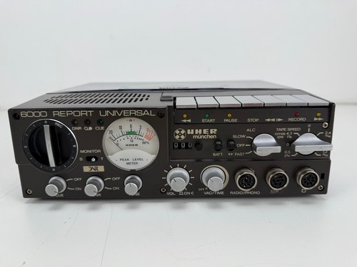 Uher 6000 report - uher, monitor