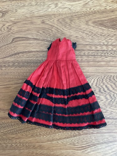 Sindy red flamenco - red, dress
