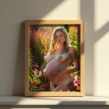 Nude Pregnant Woman - Naked