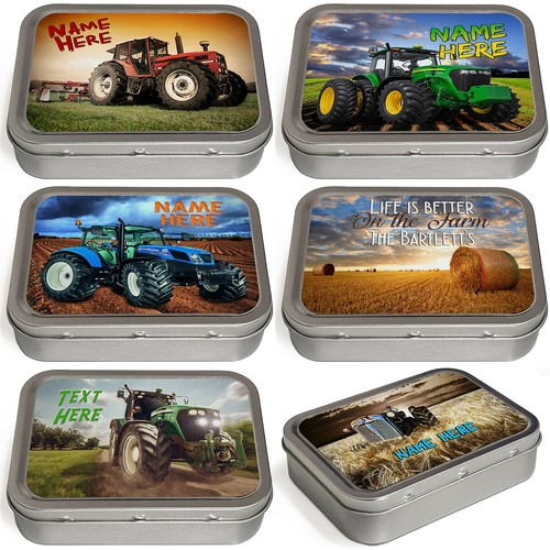 Personalised tobacco tin - tobacco,