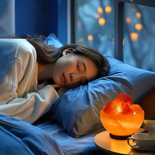 Himalayan salt lamp - salt,