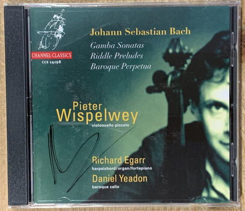 Signed pieter wispelwey - signed, by