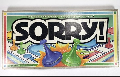 Parker brothers sorry board - parker,