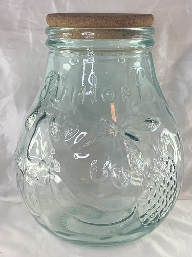 Large rumtopf green pot belly - large,