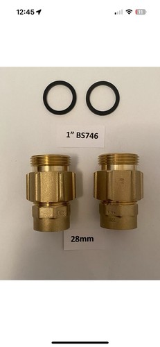 Domestic gas meter adapter - gas,