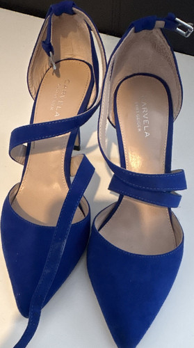 Carvela kross blue suede - kross,