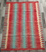 Modern Handmade Afghan/Turkish