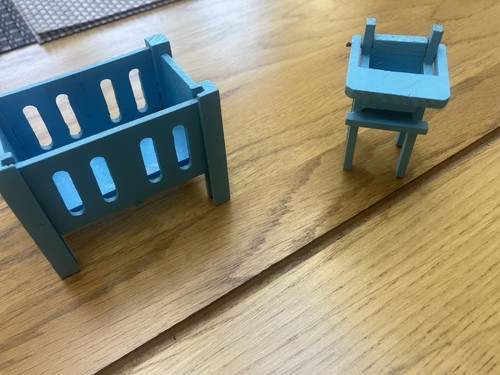 Dolls house wooden - dolls,