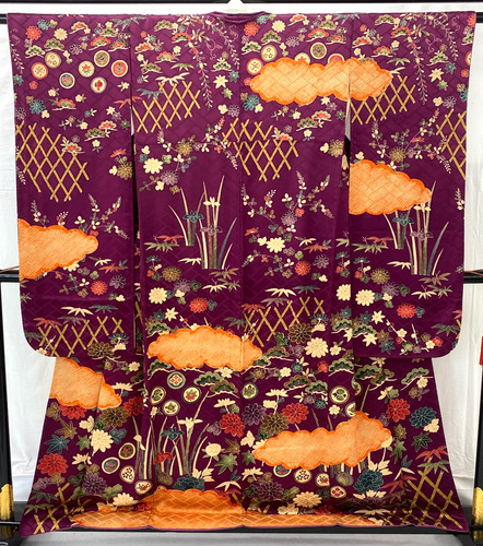 Japanese vintage kimono - japanese,