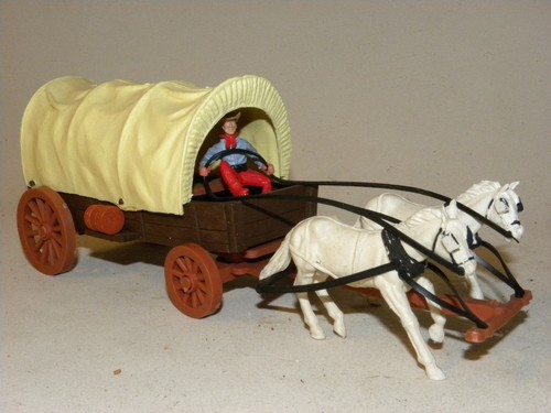 Timpo toys covered - covered, trolley