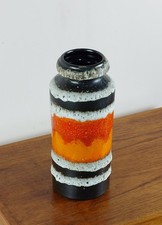 West German Orange Fat Lava