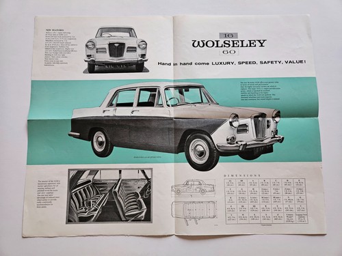 Wolseley sales brochure - wolseley, 16