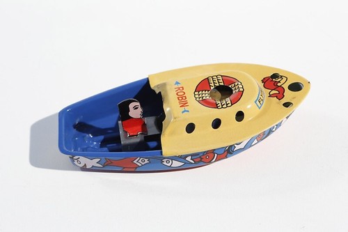 Robin pop boat tin - robin,