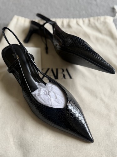 Zara black snake effect - black,