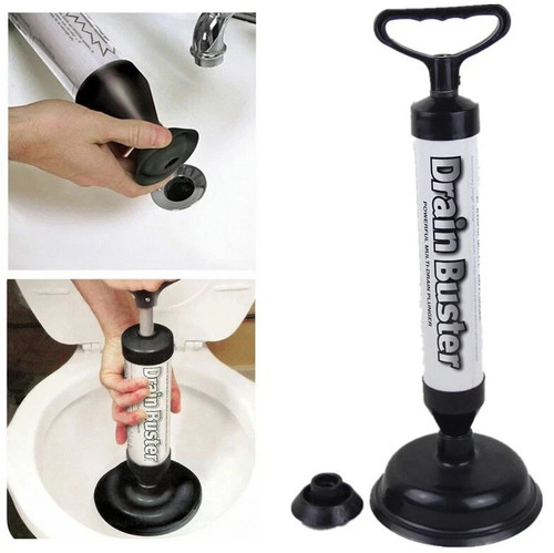 Toilet plunger drain buster - plunger,