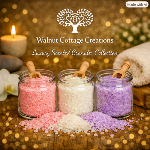 Scented simmering granules - granules, •