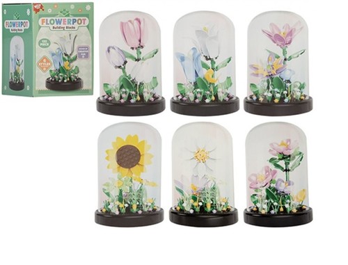 Nano flower pot building brick - pot,