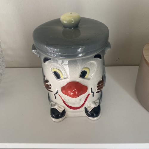 Vintage dusty bin ceramic - vintage,