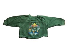 RARE Oilily sweater size 86 green with motif 100% cotton