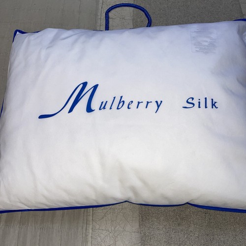 Mulberry silk pillow bag - mulberry,