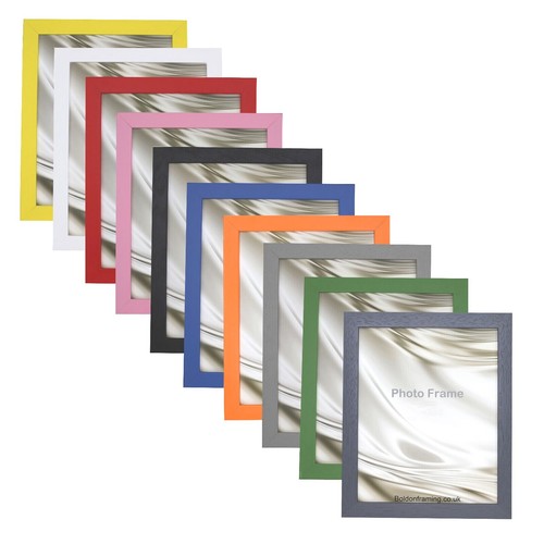 Rainbow colour range wood - range,