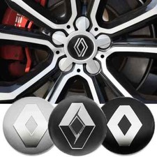 4pcs 56mm 60mm 65mm car wheel center hub cap badge emblem sticker for Renault