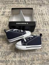 Size 2 - Converse First Star Crib Boot Navy 88865
