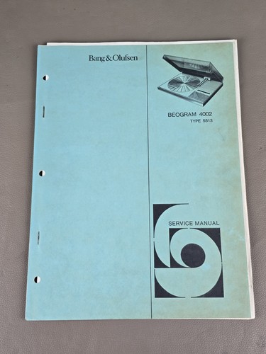 Bang olufsen beogram - beogram, 4002