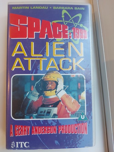 Space 1999 alien attack vhs - space:1999,