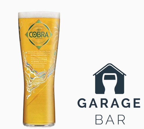 Single cobra beer glass - single, pint