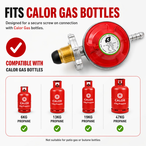 Propane gas regulator - propane, bbq