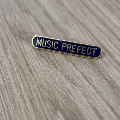 Music prefect school pin - prefect,