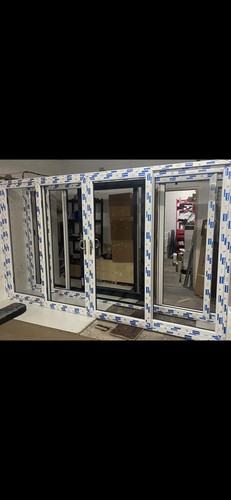 Sliding upvc patio doors white - upvc,