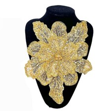 3D Flower Embroidery Bridal