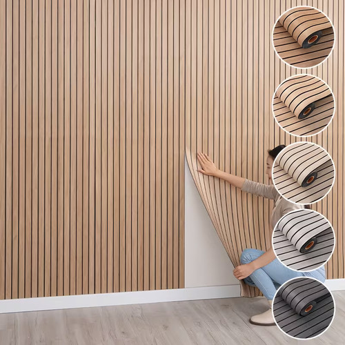 Wood grain panel effect - 3m, 3d