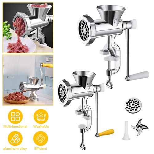 Cast iron manual meat grinder - iron,
