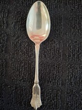 Vintage Stylish Nickel Silver Plated Tea Spoon 13 Cm Long Good 20g Condition