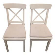 IKEA INGOLF Dining Chairs Pair