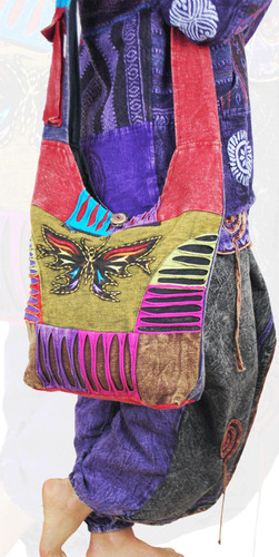 Hippie boho cross body - boho,